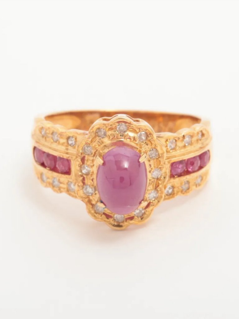 Ruby Diamond Ring